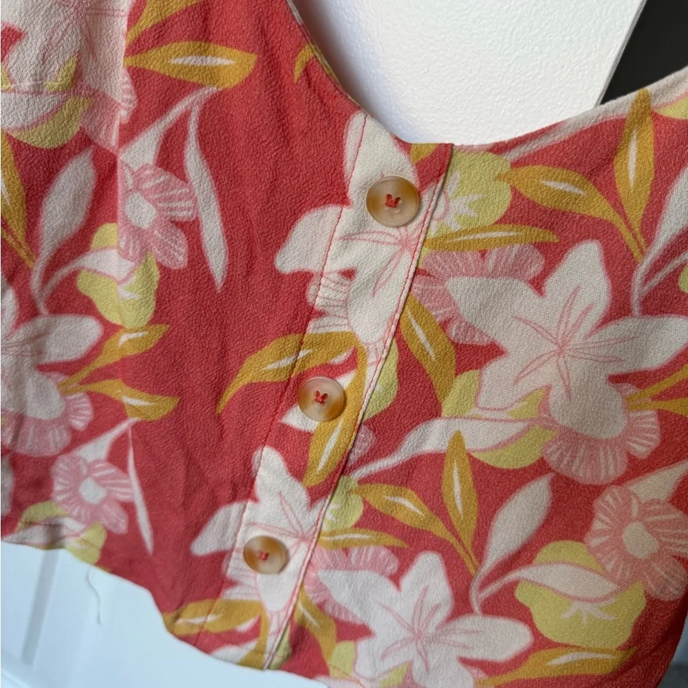 Hurley Pink and Yellow Floral Camisole - Picture 7 of 9